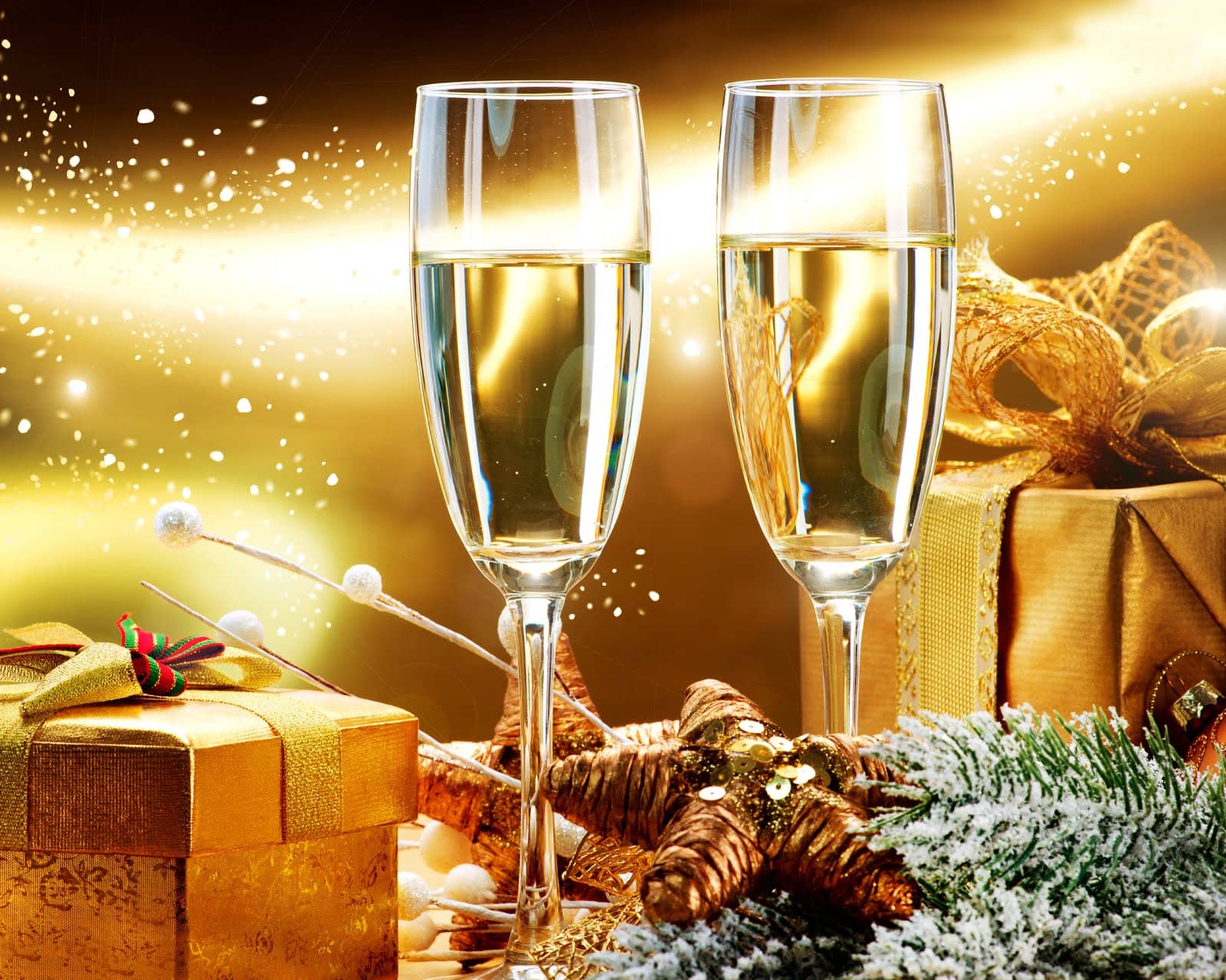 Copas-de-Navidad champan-brindis-fin-de-año